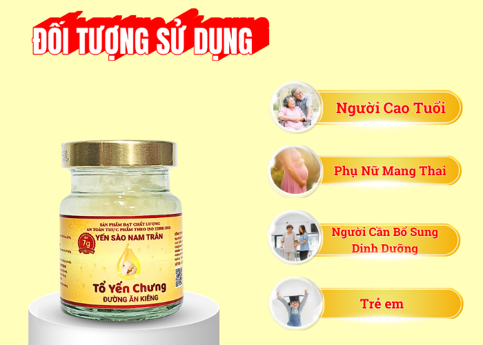 Yến Chưng Đường Isomalt - 6 lọ